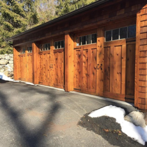 High Quality Wooden Garage Doors