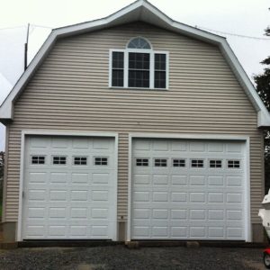 popular style of residential garage door